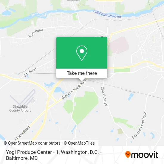 Yogi Produce Center - 1 map