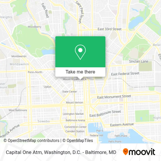 Capital One Atm map