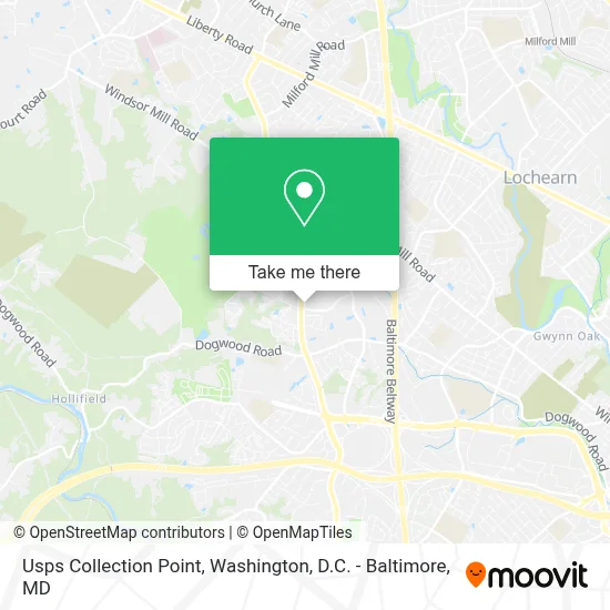 Usps Collection Point map
