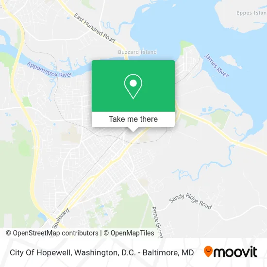 City Of Hopewell map