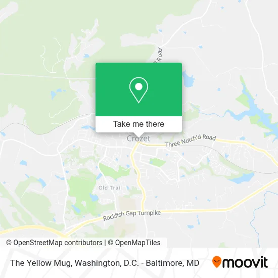 The Yellow Mug map