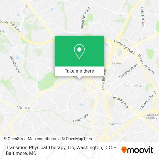 Transition Physical Therapy, Llc map