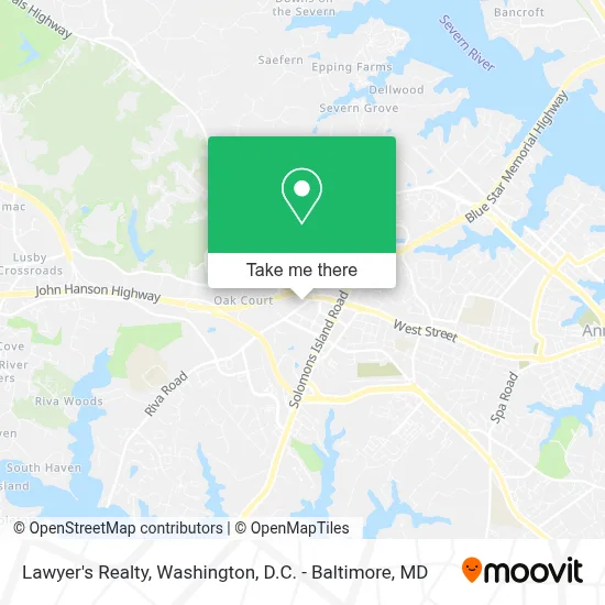 Lawyer's Realty map