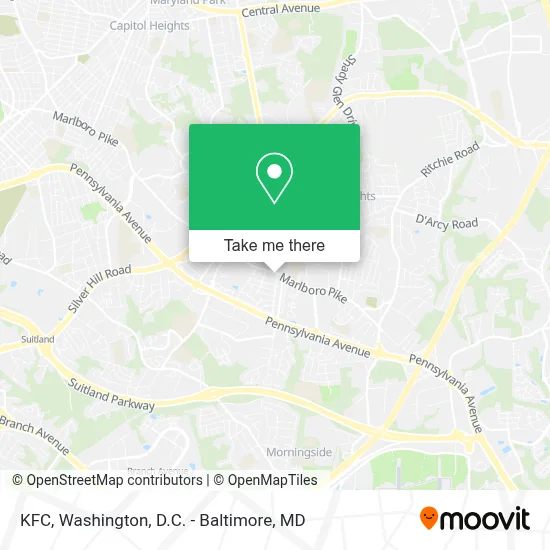 Kfc map