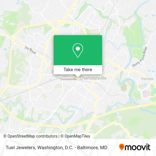 Tuel Jewelers map