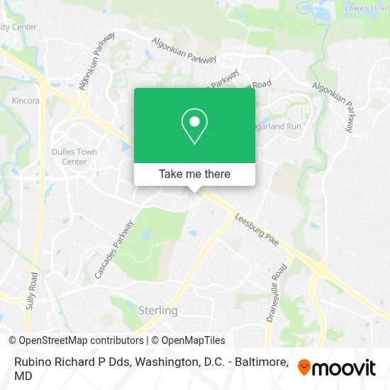 Rubino Richard P Dds map