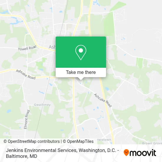 Jenkins Environmental Services map