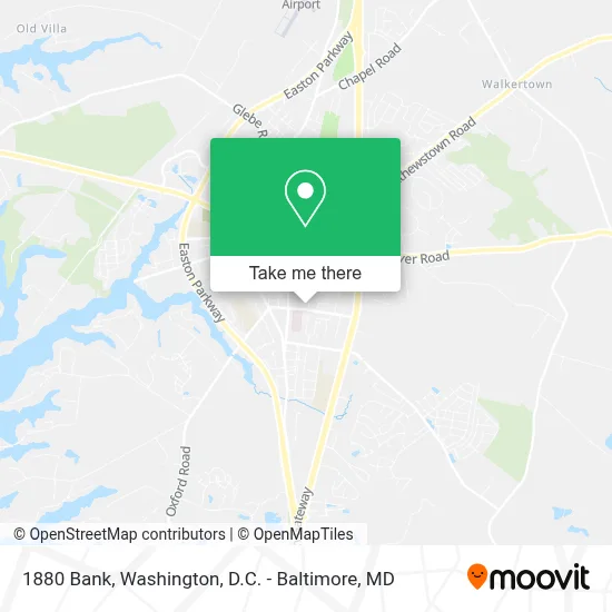 1880 Bank map