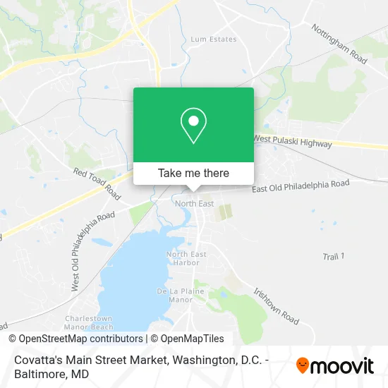 Covatta's Main Street Market map