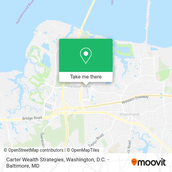 Carter Wealth Strategies map