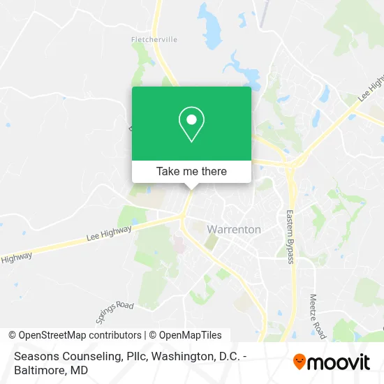 Seasons Counseling, Pllc map
