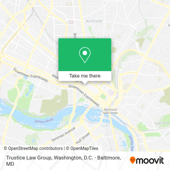 Trustice Law Group map