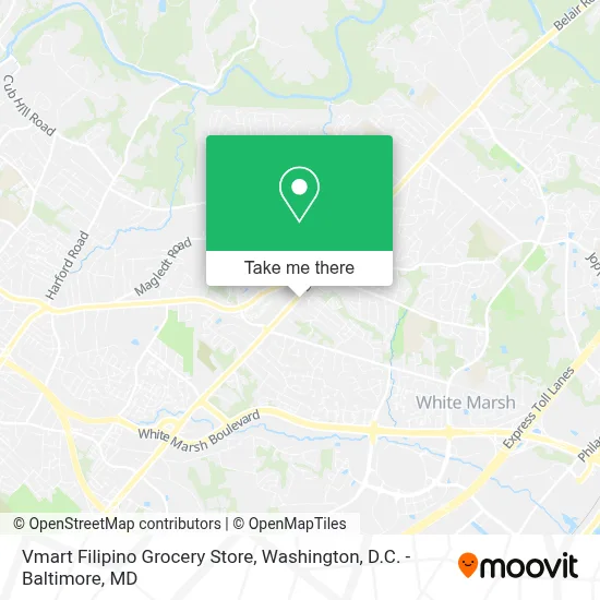 Vmart Filipino Grocery Store map