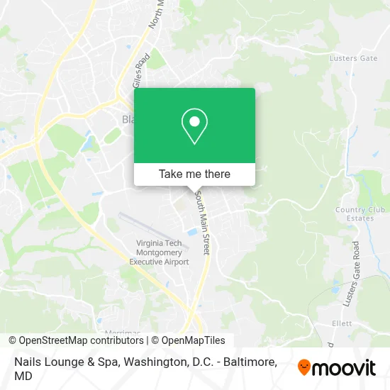 Nails Lounge & Spa map