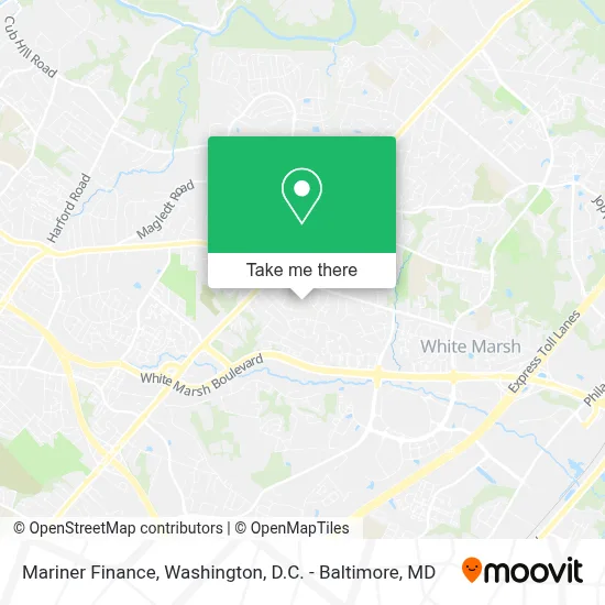 Mariner Finance map