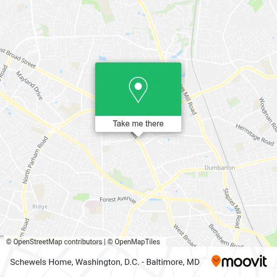 Schewels Home map