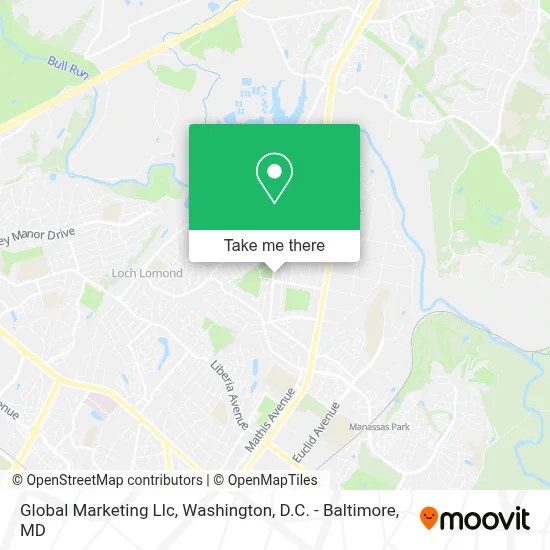 Global Marketing Llc map