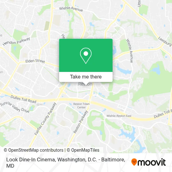 Look Dine-In Cinema map