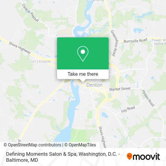 Defining Moments Salon & Spa map