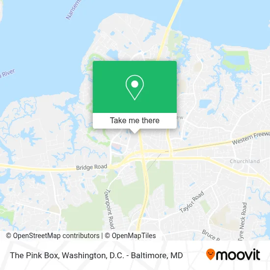 The Pink Box map