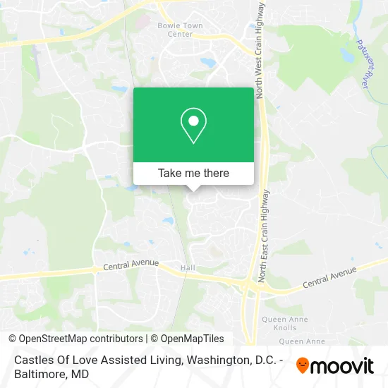 Castles Of Love Assisted Living map