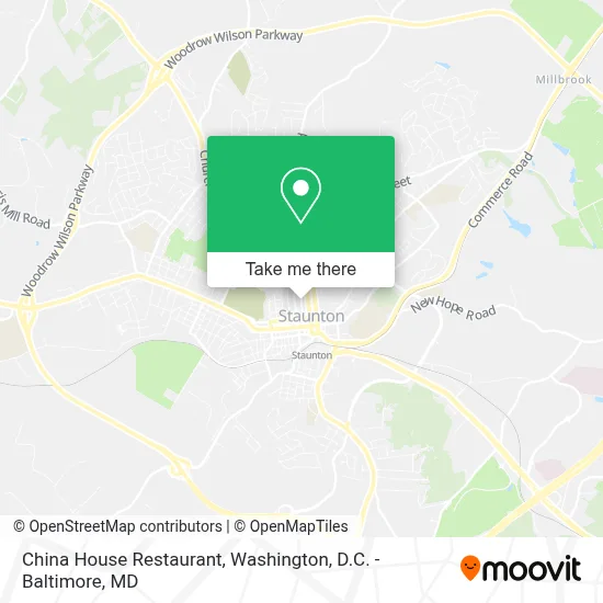 China House Restaurant map