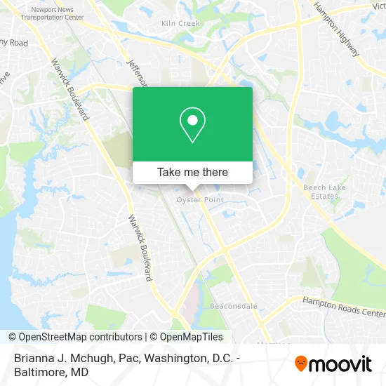 Brianna J. Mchugh, Pac map