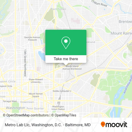 Metro Lab Llc map