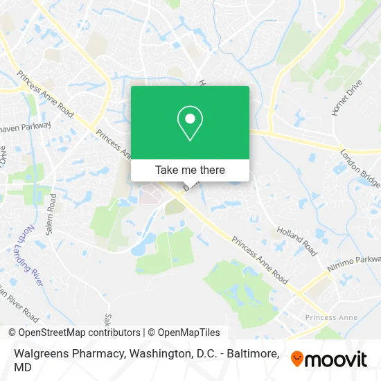 Walgreens Pharmacy map