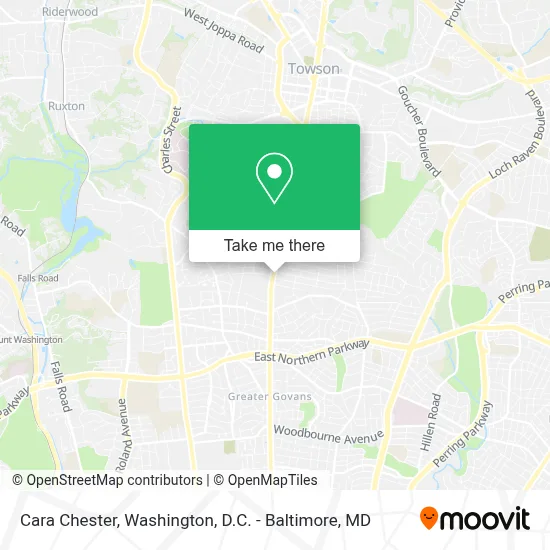 Cara Chester map