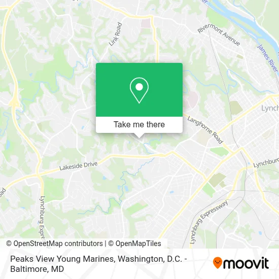 Peaks View Young Marines map