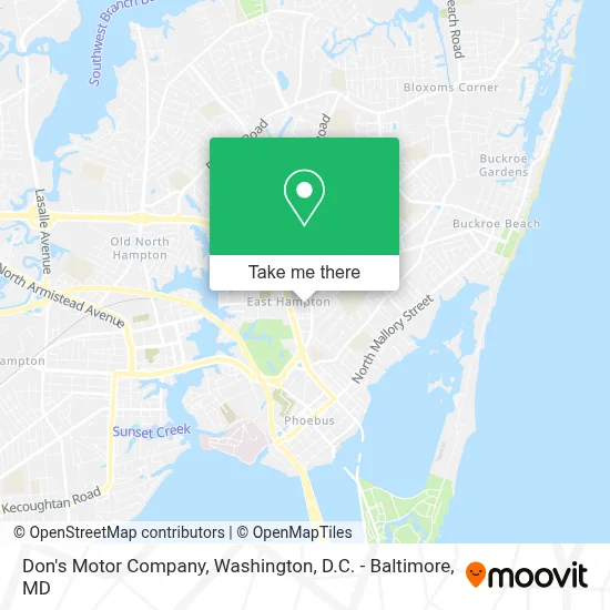 Don's Motor Company map