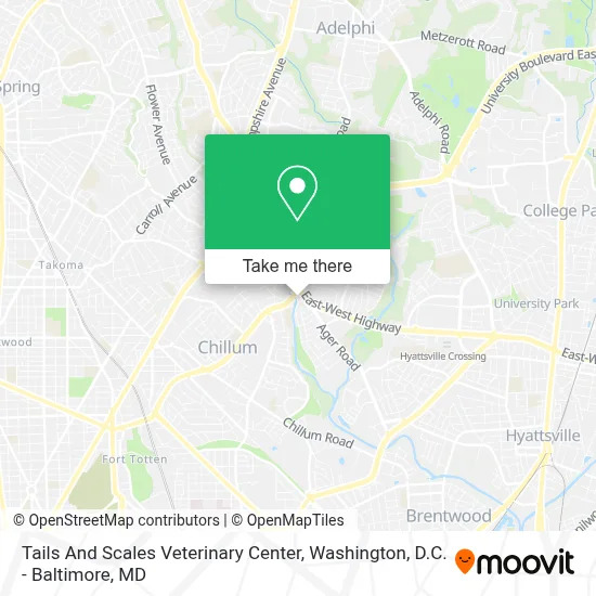 Tails And Scales Veterinary Center map