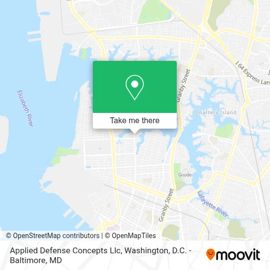 Applied Defense Concepts Llc map