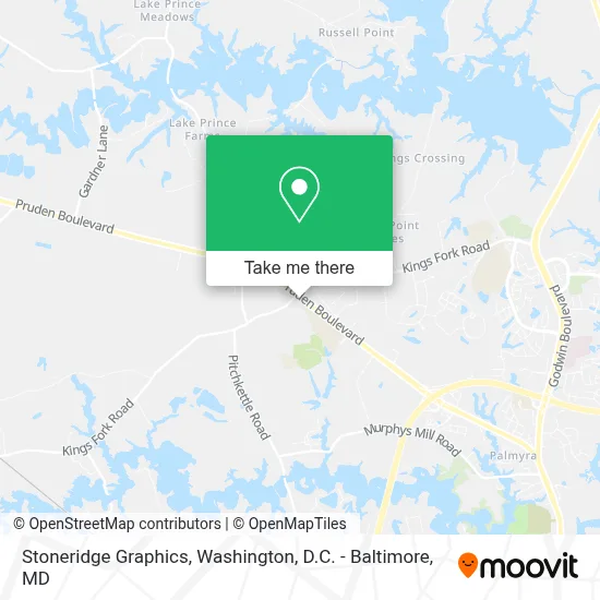 Stoneridge Graphics map
