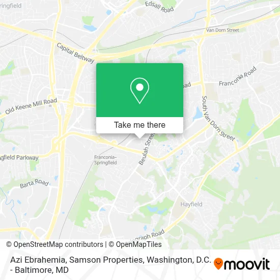 Azi Ebrahemia, Samson Properties map