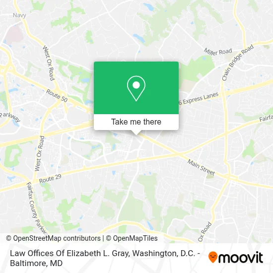 Law Offices Of Elizabeth L. Gray map
