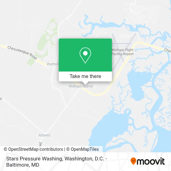 Stars Pressure Washing map
