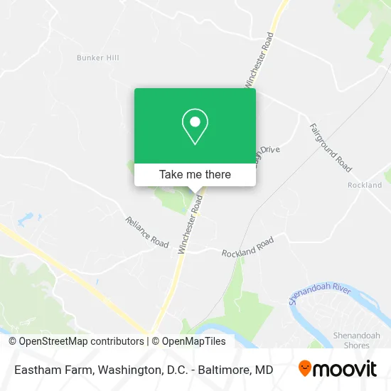 Eastham Farm map