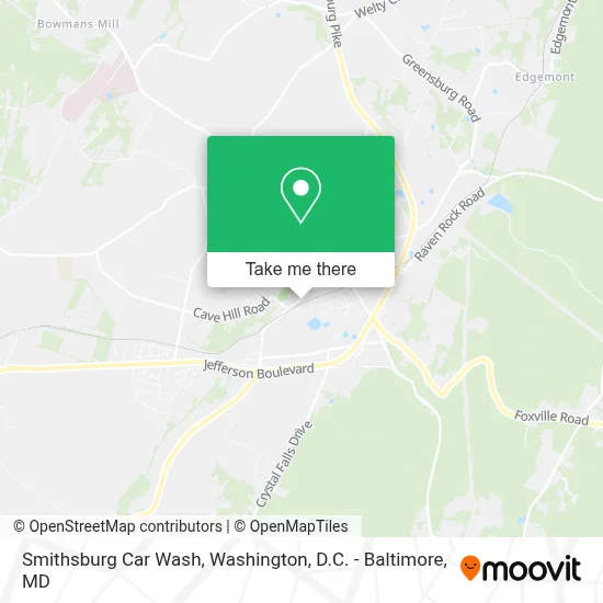 Smithsburg Car Wash map