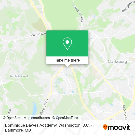 Dominique Dawes Academy map