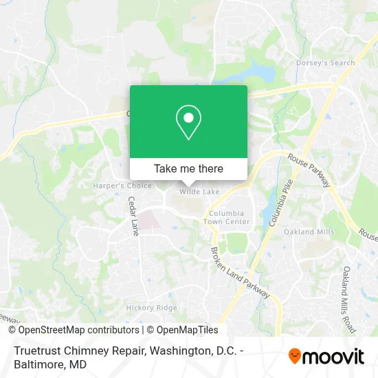 Truetrust Chimney Repair map