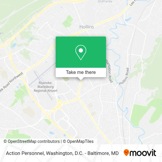Action Personnel map