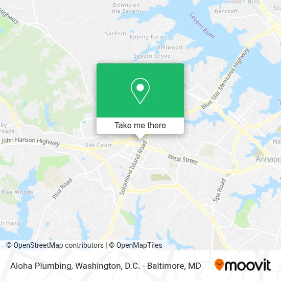 Aloha Plumbing map