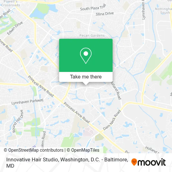 Innovative Hair Studio map