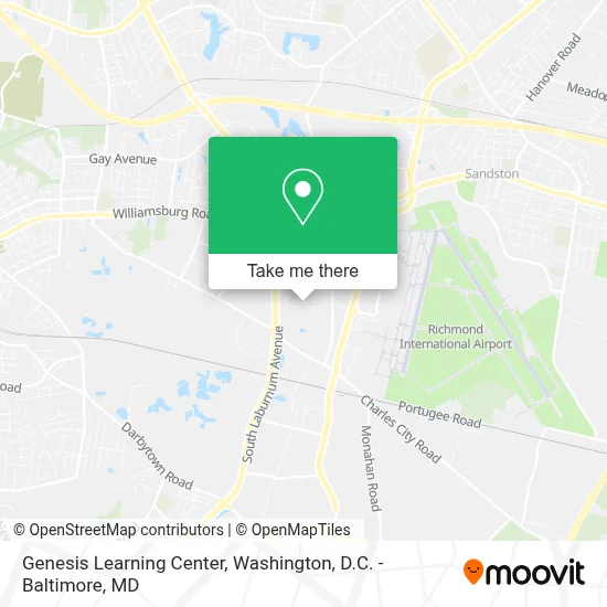 Genesis Learning Center map