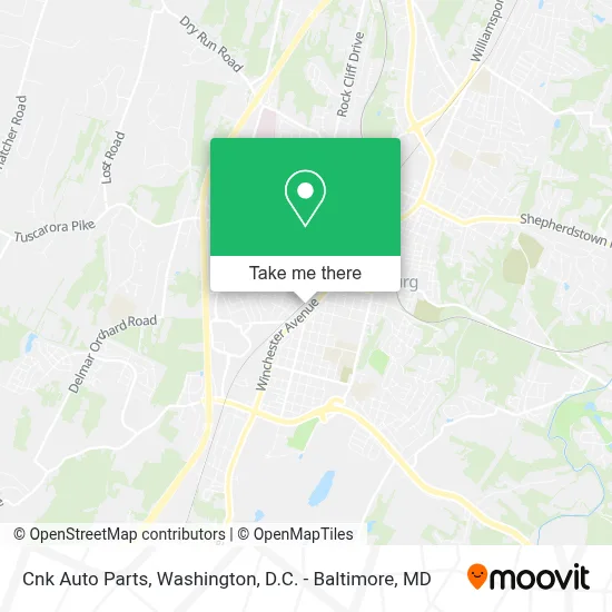 Cnk Auto Parts map
