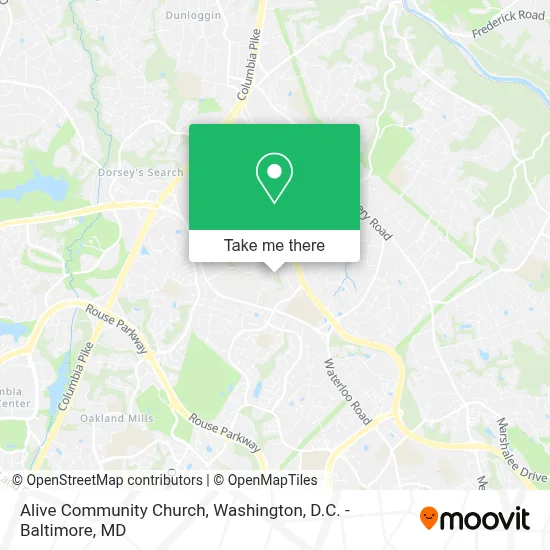 Alive Community Church map