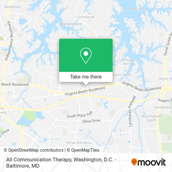 All Communication Therapy map