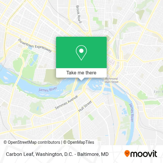 Carbon Leaf map